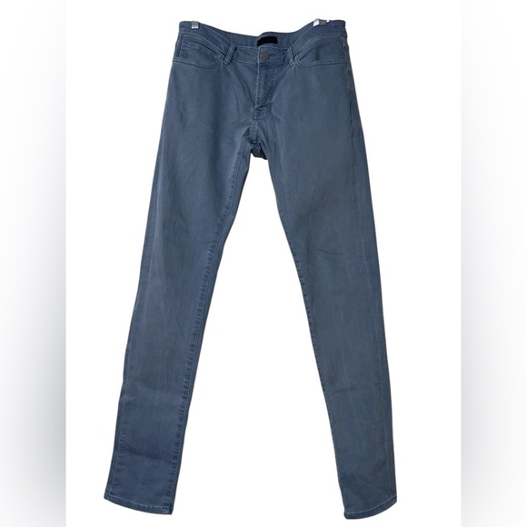 Uniqlo Jeans Mens Size 31x34 Blue /Grayish  Denim Selvedge Light Wash Pants - Picture 1 of 7